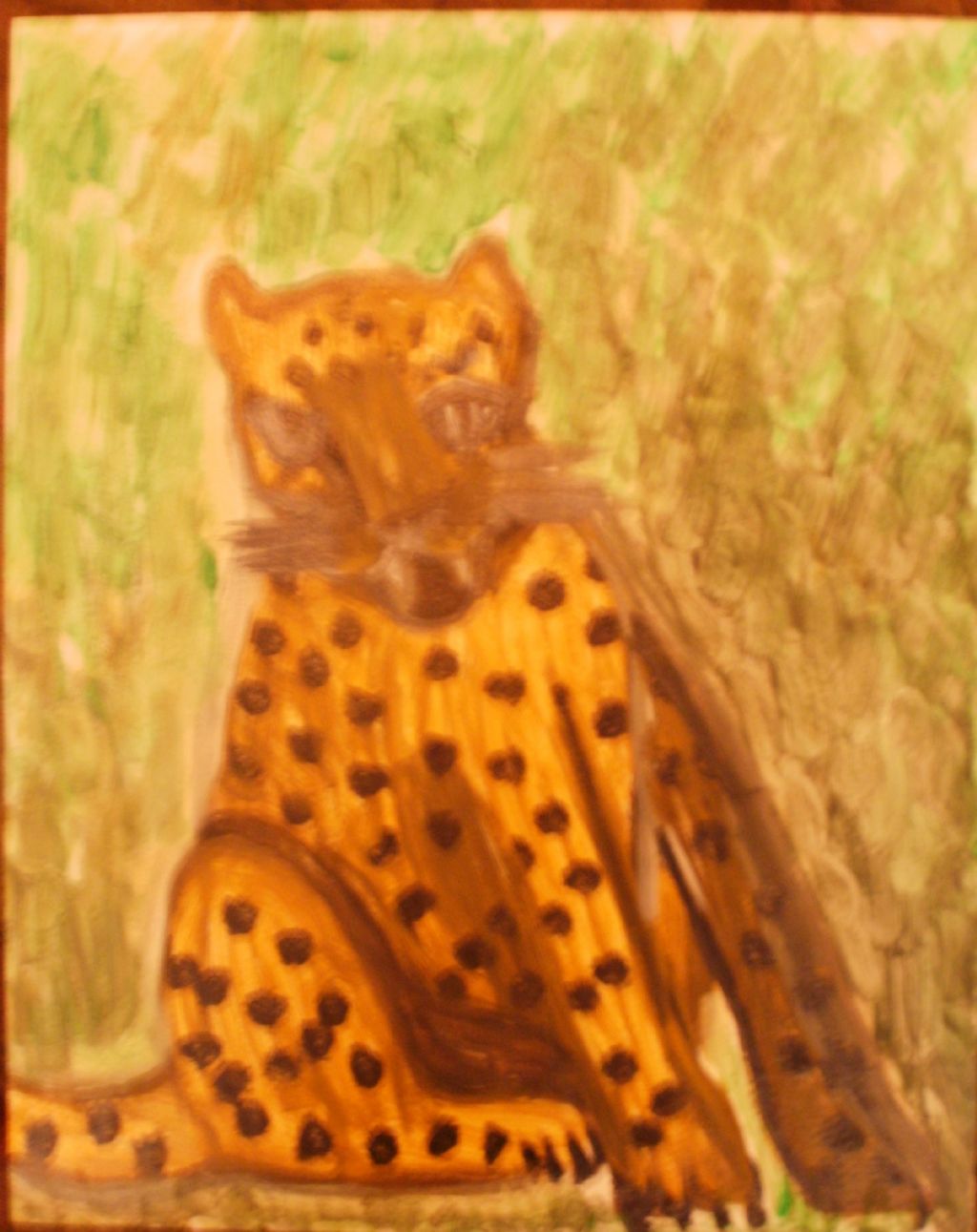 Acrylic Cheetah