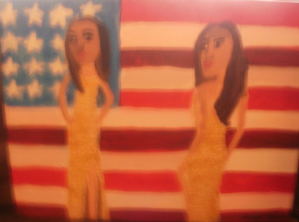 Acrylic American Women