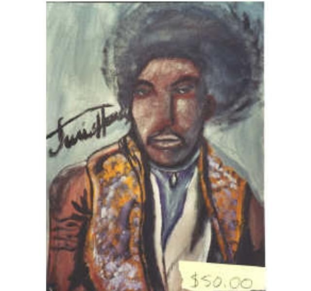 Acrylic Jimi Hendrix