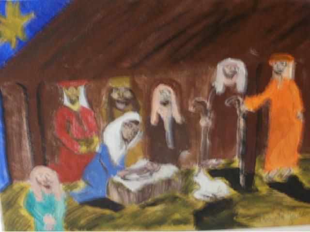 Acrylic Nativity
